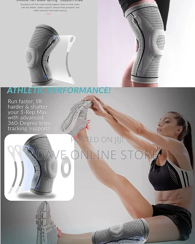 Synope Soft Padded Sports Knee Brace - 1