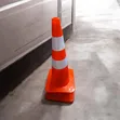 75cm Fluorescent Orange PVC Traffic Safety Cone - 2