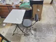 Elegant Heavy-Duty Reading Table and Chair Set - 2