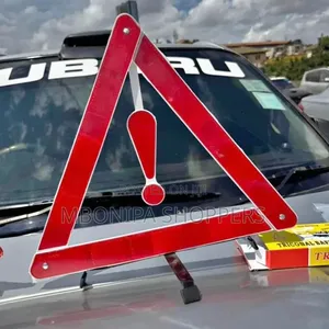 Emergency Reflective Warning Triangle - Foldable