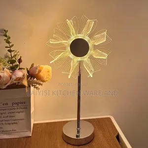 Sunflower Windmill LED Table Lamp - 3 Color Touch