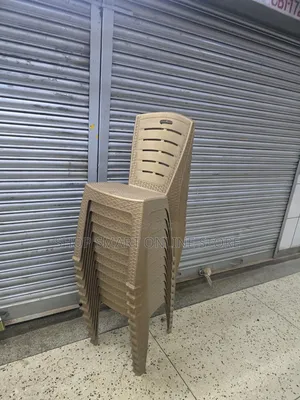 Plastic Armless Chairs - Brand New