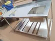 Stainless Steel Commercial Working Table Sink - 4