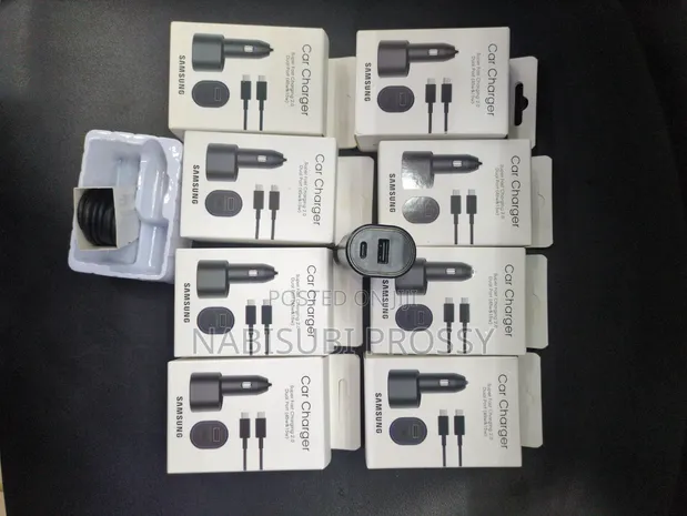 Samsung 45W Car Charger - USB-C & USB-A - 1