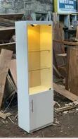 Modern Cupboard with Shelves and Drawers - 4