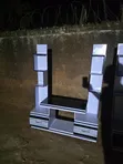 White TV Stand - 1