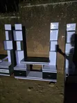 White TV Stand - 2