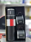 500ml Black Stainless Steel Vacuum Insulated Thermal Flask - 1