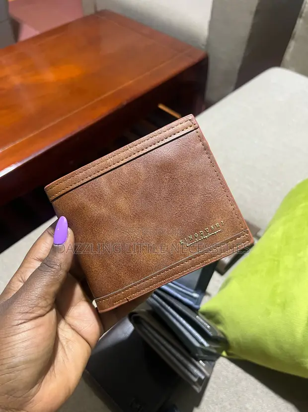 King Dushi Vintage Brown Men's Wallet - 1