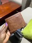 King Dushi Vintage Brown Men's Wallet - 1