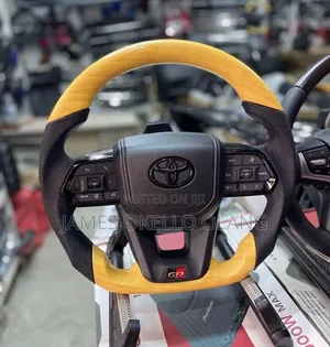 Brand New Yellow Steering Wheel for Toyota