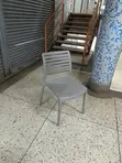 Gray Plastic Dining Chairs (Set of 4) - 3