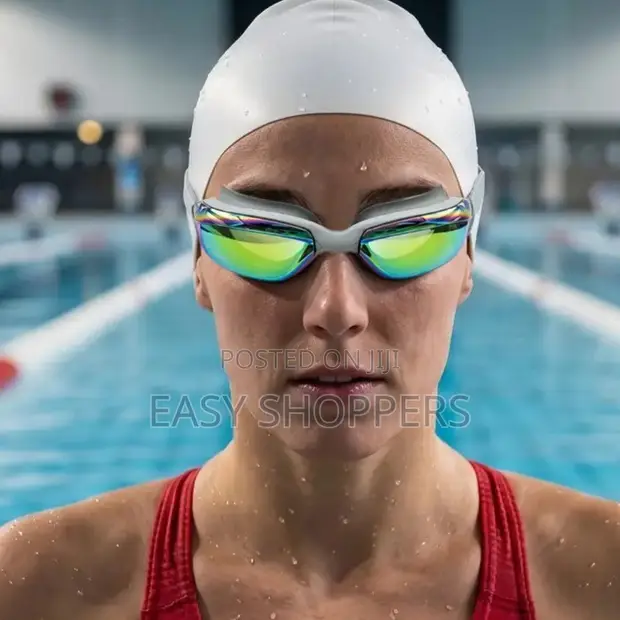 Green Lion AquaVision Pro Waterproof Swimming Goggles - 1
