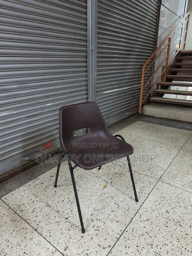 Metal Stands and Plastic Chairs - 1