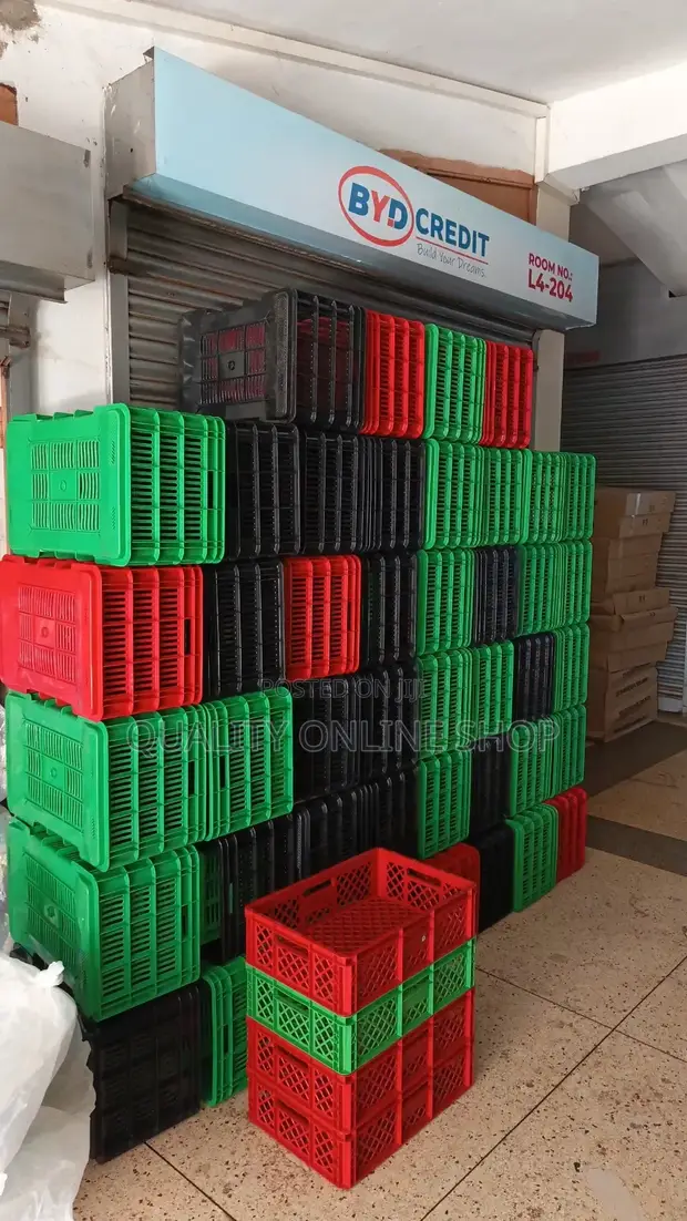 Plastic Crates - Brand New - 1
