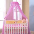 Baby Cot Net with Lace Ruffle - 1