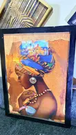 Modern African Framed Artwork - 2