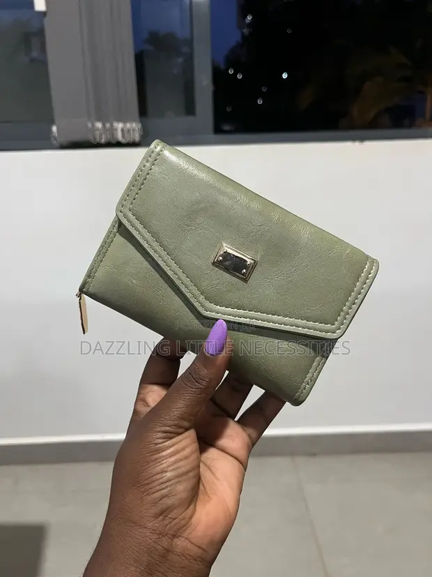 Sage Green Ladies Wallet - 1