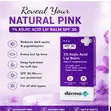 The Derma Co 1% Kojic Acid Lip Balm SPF 30 - 3