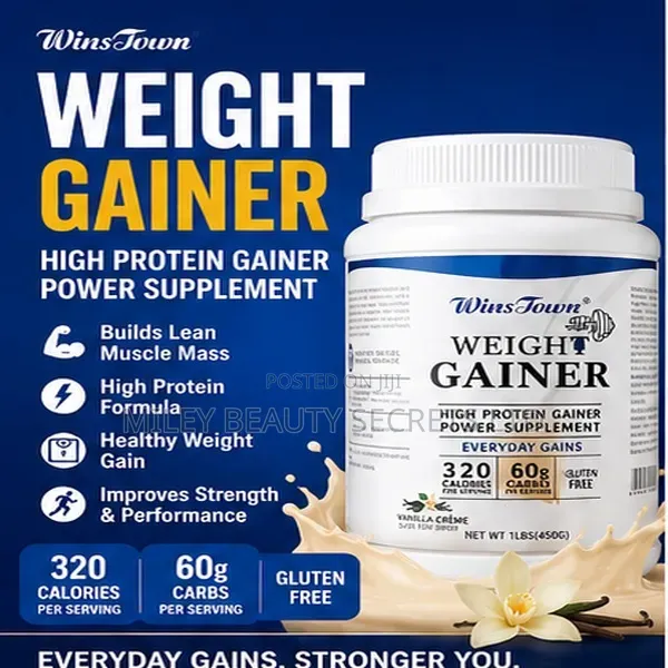 Wins Town Weight Gainer - Vanilla Crème - 1