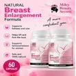 Natural Breast Enlargement Formula - 60 Capsules - 1