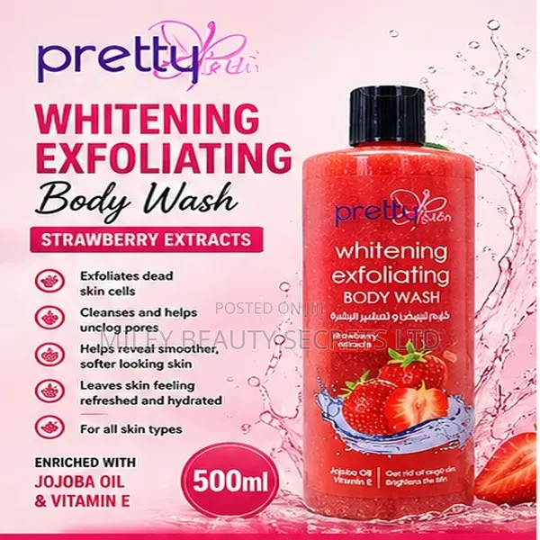 Pretty Skin Whitening Exfoliating Body Wash - 1