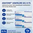 Adaferin Adapalene Gel 0.1% - 15g - 2
