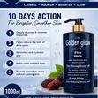 C/M Golden Glow Active White Plus Gluta Body Wash - 1000ml - 4