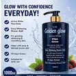 C/M Golden Glow Active White Plus Gluta Body Wash - 1000ml - 5