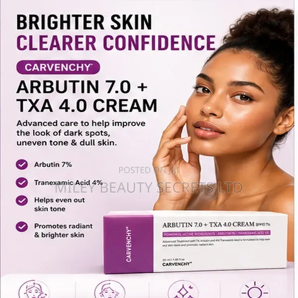 Carvenchy Arbutin 7.0 + Txa 4.0 Cream - 1