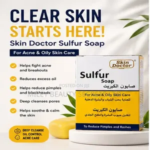 Skin Doctor Sulfur Soap for Acne & Oily Skin