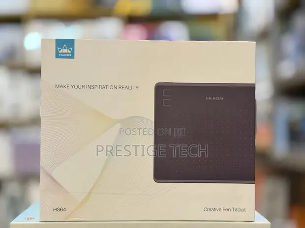 Huion HS64 Graphics Drawing Tablet - 1