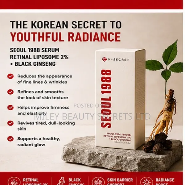 K-Secret Seoul 1988 Serum - Retinal Liposome 2% + Black Ginseng - 1