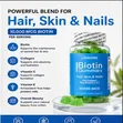 Lineone Biotin Gummies 10,000 MCG - Hair, Skin & Nails - 5
