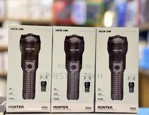 Green Lion Hunter Portable LED Torch 5000mAh