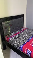 4x6 Bed Frame - Gray & Black - 2