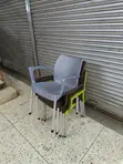 Mosaic Texture Plastic Chairs - 1