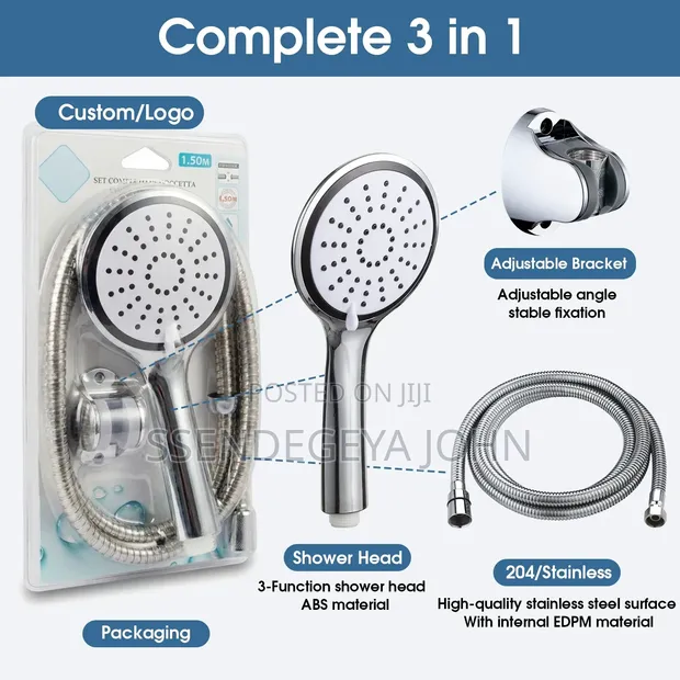 Leelongs Complete Handheld Shower Set - 1