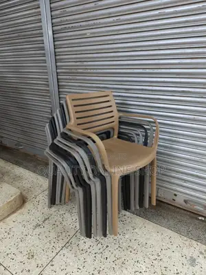 Brand New Plastic Dining Chairs (Set of 4)