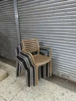 Brand New Plastic Dining Chairs (Set of 4) - 2