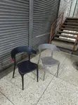 Brand New Hollow Back Plastic Chairs - 1