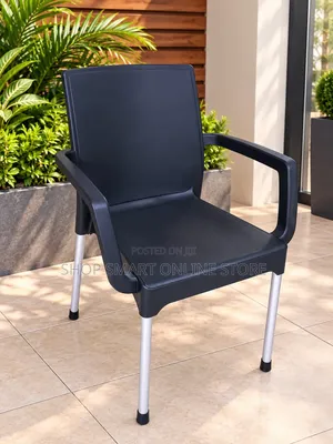 Qualitine Stackable Plastic Dining Chairs (Brand New)