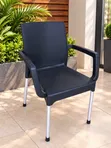 Qualitine Stackable Plastic Dining Chairs (Brand New) - 2