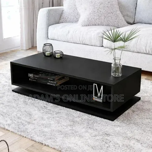 Black Center Table - 60cm x 110cm - 1