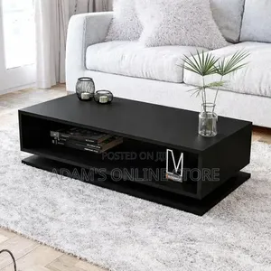 Black Center Table - 60cm x 110cm