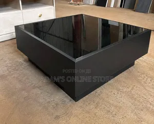 Square Center Table - Black