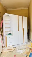 Modern Wooden Wardrobe - 1