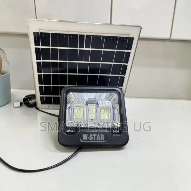 W-Star 200W Solar Floodlight with Remote - 1