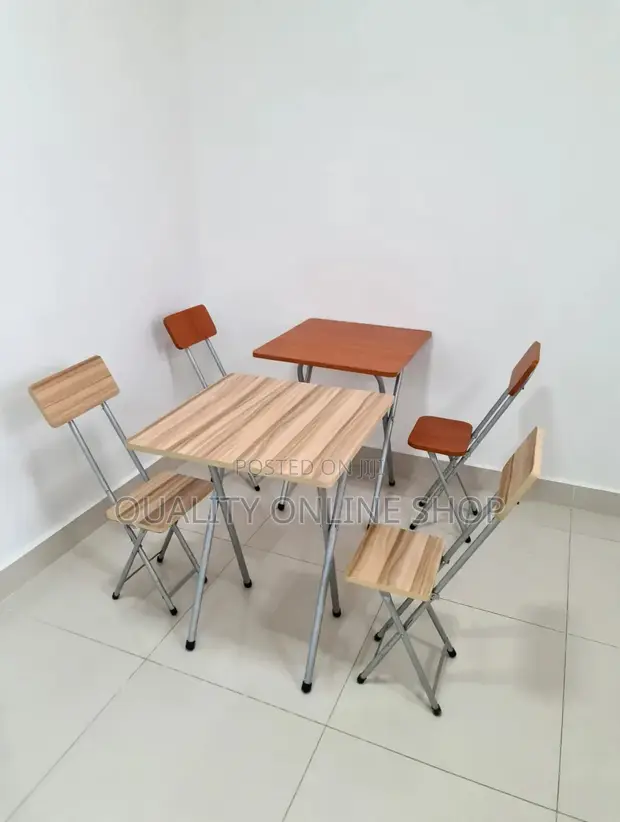 Foldable Reading Table and 2 Chairs - 1