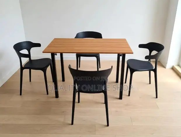 Dining Table and 4 Chairs - Brand New - 1